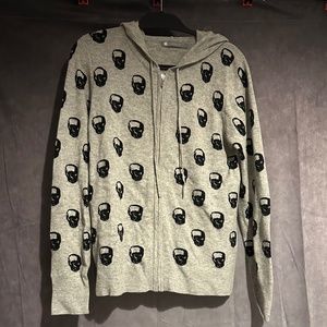 Cashmere Skull Hoodie